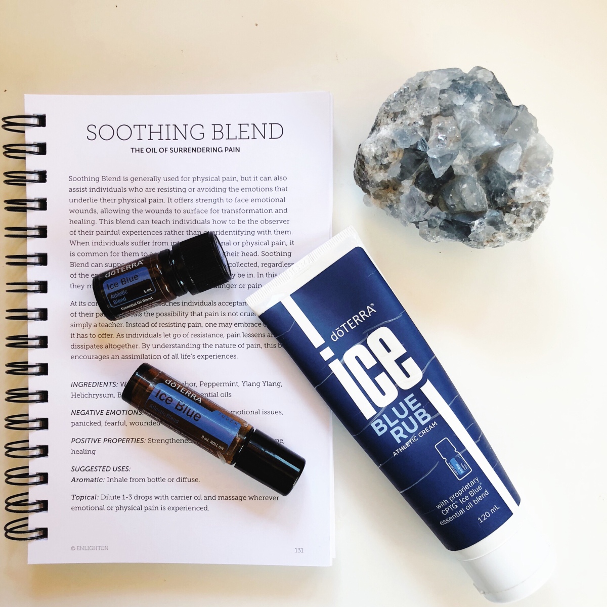 Ice Blue – oil, roller or rub?